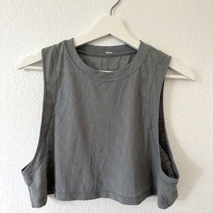 Lululemon Sleeveless Crop Top (Size 6)